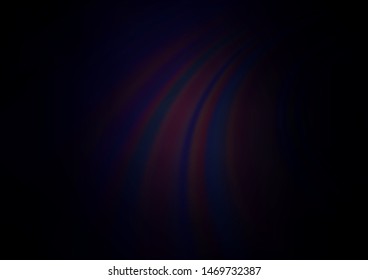 Dark Black vector bokeh template. Glitter abstract illustration with an elegant design. The best blurred design for your business.