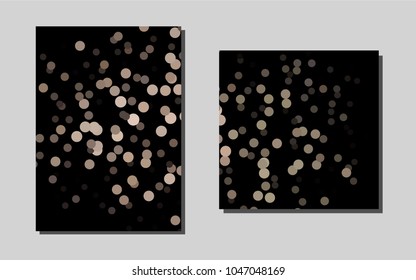 Dark Black vector brochure for ui, ux design. Blurred decorative design in abstract style with textbox. Pattern can be used as a template for calendars.