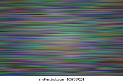 Dark Black vector cover with long lines. Glitter abstract illustration with colored sticks. The pattern can be used for busines ad, booklets, leaflets