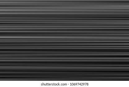 Dark Black vector cover with long lines. Lines on blurred abstract background with gradient. The pattern can be used for websites.