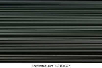 Dark Black vector cover with long lines. Modern geometrical abstract illustration with staves. The pattern can be used for websites.