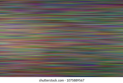 Dark Black vector cover with long lines. Lines on blurred abstract background with gradient. The template can be used as a background.