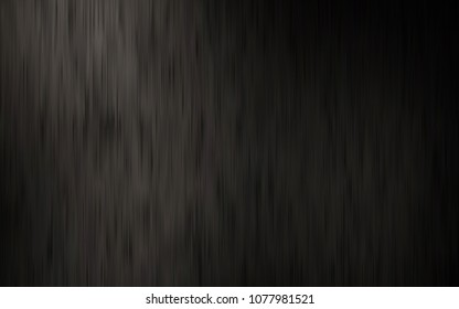 Dark Black vector cover with long lines. Blurred decorative design in simple style with lines. Best design for your ad, poster, banner.