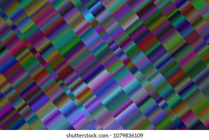 Dark Black vector cover with long lines. Blurred decorative design in simple style with lines. The pattern can be used as ads, poster, banner for commercial.