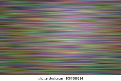 Dark Black vector cover with long lines. Glitter abstract illustration with colored sticks. The pattern can be used for busines ad, booklets, leaflets