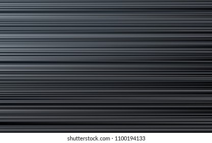 Dark Black vector cover with long lines. Glitter abstract illustration with colored sticks. Best design for your ad, poster, banner.
