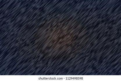Dark Black vector cover with long lines. Lines on blurred abstract background with gradient. Best design for your ad, poster, banner.