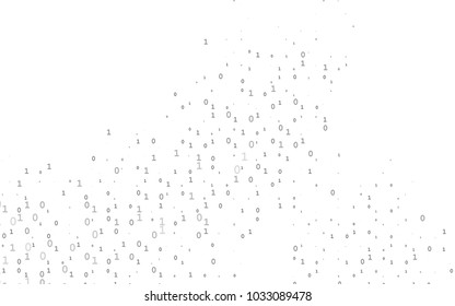 Dark Black vector cover with mathematic symbols. Illustration with Numeral symbols on abstract template. Best design for your ad, poster, banner of math college.