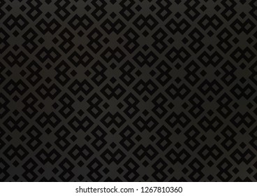 Dark Black vector cover in polygonal style. Rectangles on abstract background with colorful gradient. Modern template for your landing page.