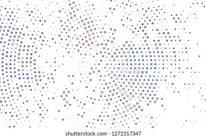 Dark Black vector cover in polygonal style. Illustration with set of colorful rectangles. Pattern for busines ad, booklets, leaflets