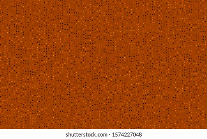 Dark Black vector cover with spots. Blurred bubbles on abstract background with colorful gradient. Pattern for ads, leaflets.