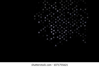 Dark Black vector geometric simple minimalistic background, which consist of triangles on white background. Triangular pattern with gradient for your business design. 