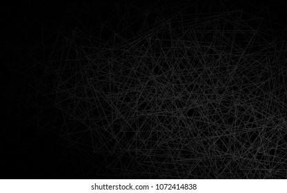 Dark Black vector geometric simple minimalistic background, which consist of triangles on white background. Triangular pattern with gradient for your business design. 