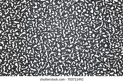 Dark Black vector geometric simple minimalistic background, which consist of triangles on white background. Triangular pattern with gradient for your business design. 