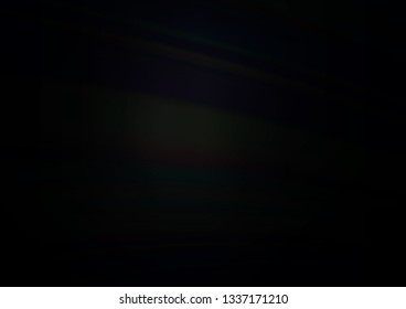 Dark Black vector glossy abstract template. A completely new color illustration in a bokeh style. The blurred design can be used for your web site.