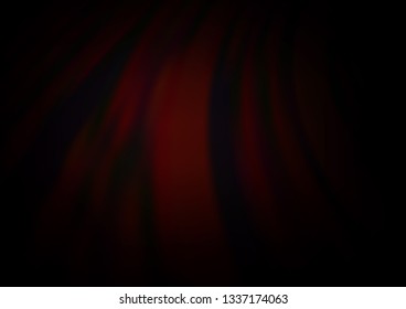 Dark Black vector glossy abstract background. Creative illustration in halftone style with gradient. The best blurred design for your business.