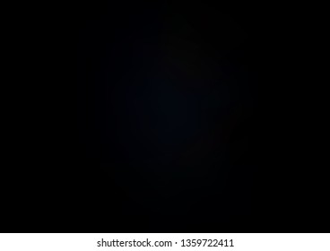 Dark Black vector glossy abstract background. Colorful abstract illustration with gradient. The best blurred design for your business.