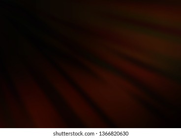 Dark Black vector glossy abstract background. Colorful illustration in blurry style with gradient. The background for your creative designs.