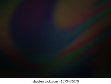 Dark Black vector glossy abstract template. An elegant bright illustration with gradient. A new texture for your design.