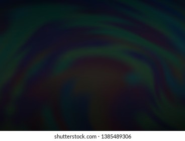 Dark Black vector glossy abstract background. Glitter abstract illustration with an elegant design. The blurred design can be used for your web site.