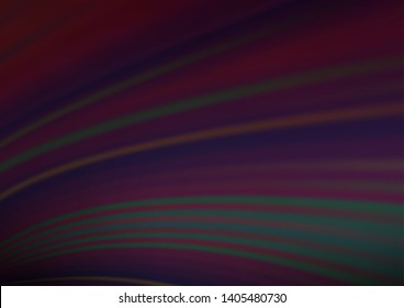 Dark Black vector glossy abstract background. A completely new color illustration in a bokeh style. The elegant pattern for brand book.