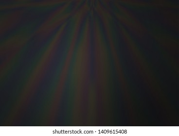 Dark Black vector glossy abstract background. Colorful abstract illustration with gradient. The blurred design can be used for your web site.