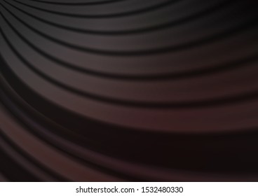 Dark Black vector glossy abstract template. A completely new color illustration in a bokeh style. The template can be used for your brand book.