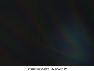 Dark Black vector glossy abstract template. Colorful illustration in abstract style with gradient. A new texture for your design.