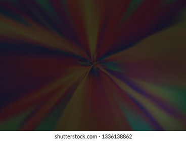 Dark Black vector glossy bokeh pattern. An elegant bright illustration with gradient. The template can be used for your brand book.
