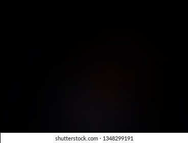 Dark Black vector glossy bokeh pattern. Colorful illustration in abstract style with gradient. A new texture for your design.
