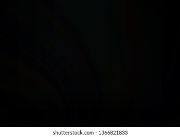 Dark Black vector glossy bokeh pattern. Shining colorful illustration in a Brand new style. The best blurred design for your business.