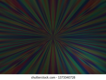 Dark Black vector glossy bokeh pattern. Colorful illustration in blurry style with gradient. Brand new design for your business.