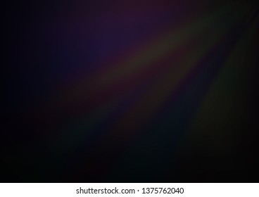 Dark Black vector glossy bokeh pattern. Creative illustration in halftone style with gradient. The template for backgrounds of cell phones.
