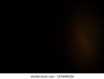 Dark Black vector glossy bokeh pattern. Colorful illustration in blurry style with gradient. The best blurred design for your business.