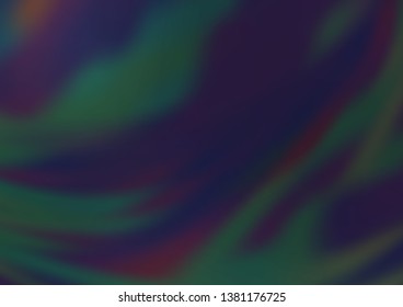 Dark Black vector glossy bokeh pattern. Modern geometrical abstract illustration with gradient. The template for backgrounds of cell phones.