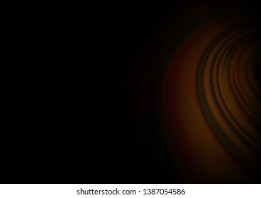 Dark Black vector glossy bokeh pattern. A completely new color illustration in a bokeh style. The template can be used for your brand book.