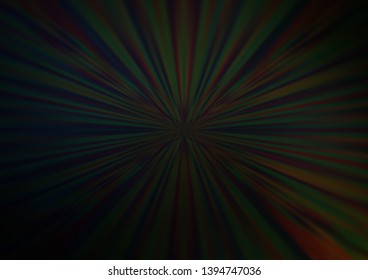 Dark Black vector glossy bokeh pattern. Glitter abstract illustration with an elegant design. A completely new design for your business.