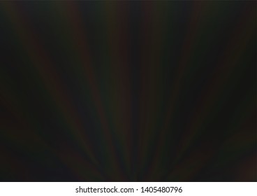Dark Black vector glossy bokeh pattern. Creative illustration in halftone style with gradient. A new texture for your design.