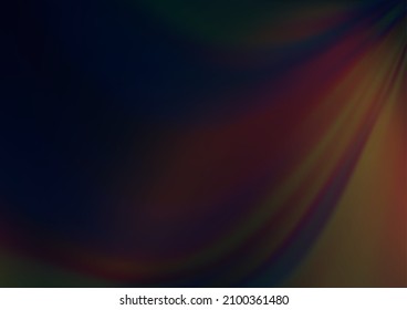 Patrón negro oscuro vectorial brillante. Ilustración abstracta colorida con gradiente. Nuevo estilo para su diseño de negocio.