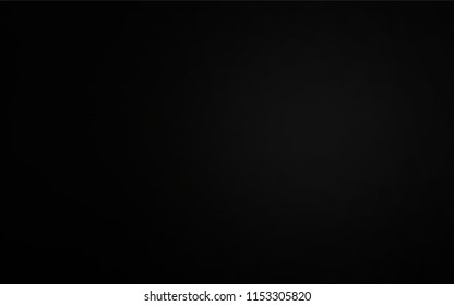 Dark Black vector hexagon mosaic cover. A completely new color illustration in a vague style. Triangular pattern for your business design.