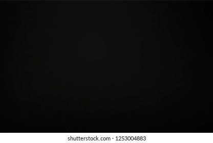 Dark Black vector hexagon mosaic cover. Shining illustration, which consist of triangles. Brand new design for your business.