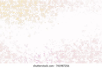 Dark Black vector illustration which consist of circles. Dotted gradient design for your business. Creative geometric background in halftone style with colored spots.