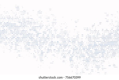 Dark Black vector illustration which consist of circles. Dotted gradient design for your business. Creative geometric background in halftone style with colored spots.