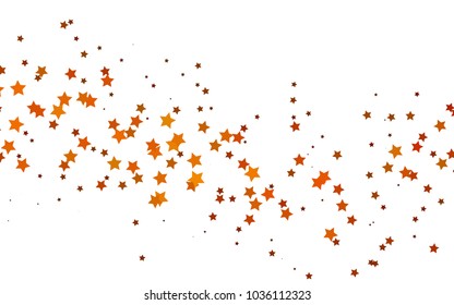 Dark Black vector layout with bright stars. Decorative shining illustration with stars on abstract template. The template can be used as a background.