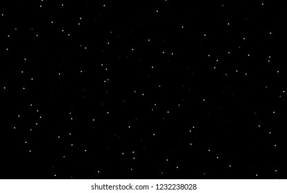 Dark Black vector layout with bright stars. Modern geometrical abstract illustration with stars. Smart design for your business advert.