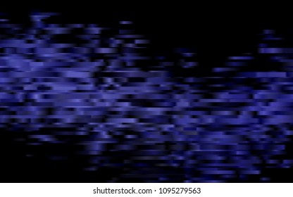 Dark Black vector layout with flat lines. Shining colored illustration with narrow lines. Smart design for your business advert.