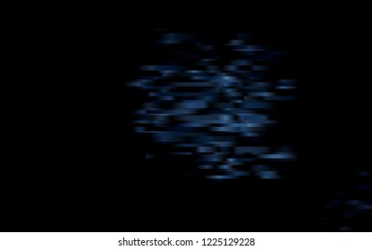 Dark Black vector layout with flat lines. Modern geometrical abstract illustration with staves. Best design for your ad, poster, banner.