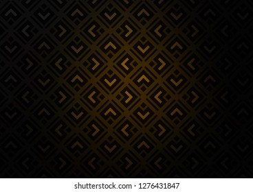Dark Black vector layout with lines, rectangle. Glitter abstract illustration with colorful lines, rhombuses. Pattern for websites, landing pages.