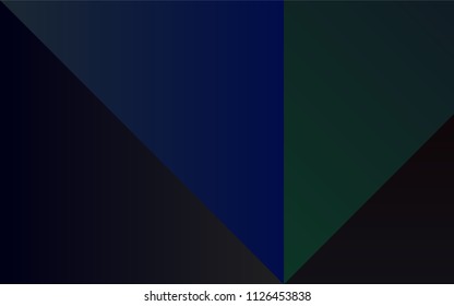 Dark Black vector layout with set of colors. Decorative design of colorful palette. Set of colors for clever designers.