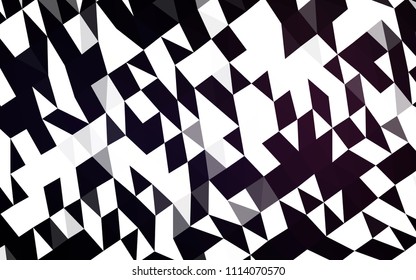 Dark Black vector low poly background. Glitter abstract illustration with an elegant design. The best triangular design for your business.